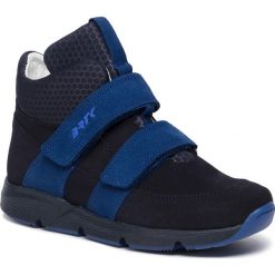 Sneakersy BARTEK - 67018/SZ-SAA Niebieski. Niebieskie trampki chłopięce Bartek, bez wzorów, ze skóry, bez zapięcia. Za 259,00 zł.