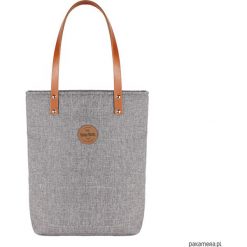 Torba Worek # Grey. Szare torebki klasyczne damskie Pakamera, bez wzorów, z bawełny, na ramię, bez dodatków. Za 169,00 zł.