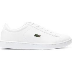 BUTY CARNABY EVO. Trampki i tenisówki damskie Lacoste, bez wzorów, bez zapięcia. Za 299,99 zł.