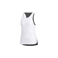 Topy na ramiączkach / T-shirty bez rękawów adidas Top Performer B-Ball Mesh. Białe topy damskie marki Adidas, m, z meshu. Za 149,00 zł.