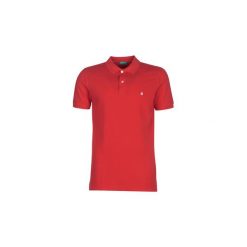 Koszulki polo z krótkim rękawem Benetton MADALO. Czerwone koszulki męskie Benetton, s, bez wzorów, z krótkim rękawem. Za 129,00 zł.