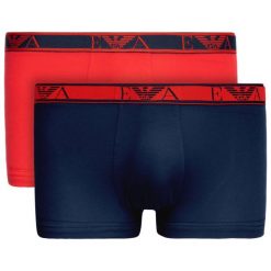 Komplet 2 par bokserek Emporio Armani Underwear 111210 9P715 09674. Bokserki męskie Emporio Armani Underwear, bez wzorów, z elastanu. W wyprzedaży za 129,00 zł.