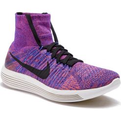 Buty NIKE - Lunarepic Flyknit 818676 402 Paramount Blue/Black. Fioletowe buty sportowe męskie Nike, z tworzywa sztucznego, bez zapięcia, do biegania. W wyprzedaży za 489,00 zł.