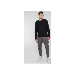 BLUZA CLASSIC BLACK. Czarne bluzy męskie Lucas brondel, s, bez wzorów, bez kołnierzyka, z długim rękawem, długie, bez kaptura. Za 199,00 zł.