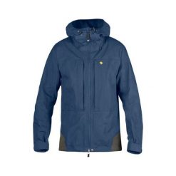 Fjällräven Bergtagen Jacket, Błękit górski | 570 | L. Niebieskie płaszcze męskie Fjällräven, m, bez wzorów, bez kaptura. W wyprzedaży za 2115,48 zł.