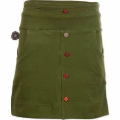 Spódnica "Natural High" w kolorze khaki. Brązowe spódniczki dziewczęce 4FunkyFlavours Kids, mini. W wyprzedaży za 82,95 zł.