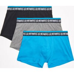 Bokserki 3 pack - Niebieski. Niebieskie bokserki męskie Cropp, bez wzorów. Za 59,99 zł.