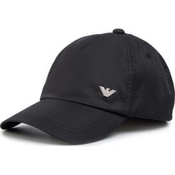Czapka z daszkiem EMPORIO ARMANI - 627518 0P578 00020 Black. Czarne czapki męskie Emporio Armani, bez wzorów, z poliesteru. Za 269,00 zł.