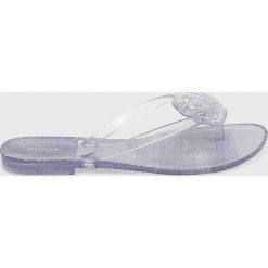Melissa - Japonki Harmonic. Klapki damskie Melissa, bez wzorów, z materiału, bez obcasa, na obcasie. W wyprzedaży za 199,90 zł.