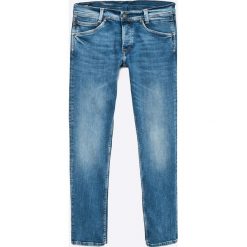 Pepe Jeans - Jeansy Spike. Niebieskie jeansy męskie regular Pepe Jeans. W wyprzedaży za 219,90 zł.