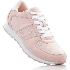 Sneakersy bonprix brzoskwiniowy. Pomarańczowe buty sportowe damskie bonprix, bez wzorów, sportowe. Za 49,99 zł.