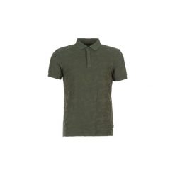 Koszulki polo z krótkim rękawem Emporio Armani BEWA. Zielone koszulki męskie Emporio Armani, s, bez wzorów, z krótkim rękawem. Za 412,30 zł.
