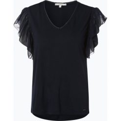 Pepe Jeans - T-shirt damski – Auteuil, niebieski. Niebieskie t-shirty damskie Pepe Jeans, s, bez wzorów, z jeansu, bez kołnierzyka. Za 149,95 zł.