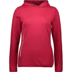 Bluza polarowa w kolorze jagodowym. Różowe bluzy damskie CMP Women, z nadrukiem, ze skóry, bez rękawów, bez kaptura. W wyprzedaży za 129,95 zł.