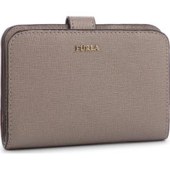 Mały Portfel Damski FURLA - Babylon 1000422 P PBF8 B30 Sabbia b. Szare portfele damskie Furla, bez wzorów, ze skóry. Za 550,00 zł.