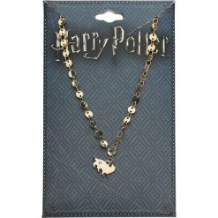 Naszyjniki damskie: Harry Potter Hufflepuff Naszyjnik złoty