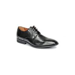 Derby Clarks GILMAN LACE. Czarne półbuty męskie marki Clarks, bez wzorów, bez zapięcia. Za 395,10 zł.
