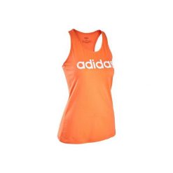 Top Gym & Pilates damski. Różowe topy damskie Adidas, l, bez wzorów, z bawełny, bez kołnierzyka. Za 109,99 zł.