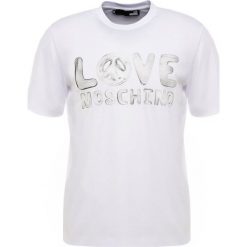 Love Moschino POPSICLE Tshirt z nadrukiem white. Białe koszulki męskie Love Moschino, xs, z nadrukiem, z bawełny, bez kołnierzyka, bez rękawów. Za 419,00 zł.