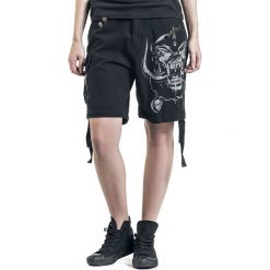 Bermudy damskie: Motörhead EMP Signature Collection Krótkie spodenki damskie czarny