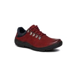 Lasocki for men MI07-A603-A463-03. Czerwone półbuty męskie Lasocki For Men, bez wzorów, ze skóry, bez zapięcia. Za 199,99 zł.