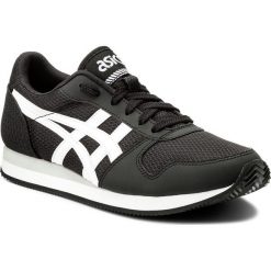 Sneakersy ASICS - Curreo II HN7A0 Black/White 9001. Czarne półbuty damskie Asics, ze skóry ekologicznej. W wyprzedaży za 199,00 zł.