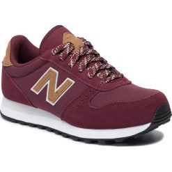 Sneakersy NEW BALANCE - ML311BAG Bordowy. Czerwone półbuty damskie z zamszu. W wyprzedaży za 239,00 zł.