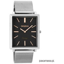 Zegarek OOZOO C8181 silver / dark grey. Szare zegarki damskie Pakamera. Za 289,00 zł.