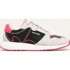 Pepe Jeans - Buty Koko tech. Żółte buty sportowe damskie Pepe Jeans, bez wzorów, z jeansu, sportowe. Za 389,90 zł.