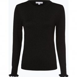 Marie Lund - Sweter damski, czarny. Czarne bez kategorii Marie Lund, l, z dzianiny, z falbankami. Za 129,95 zł.