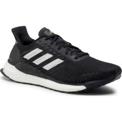 Buty adidas - Solar Boost 19 M FW7814 Core Black/Cloud White/Signal Green. Czarne buty sportowe męskie Adidas, z tworzywa sztucznego, bez zapięcia, do biegania. Za 679,00 zł.