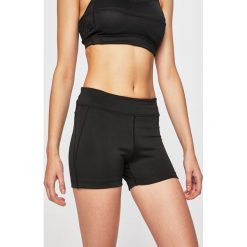 Reebok - Szorty. Czarne spodenki sportowe damskie Reebok, s, bez wzorów, z elastanu, sportowe. W wyprzedaży za 79,90 zł.