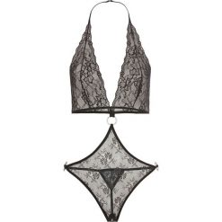 Body i gorsety: Body ze stringami "ouvert" bonprix czarny