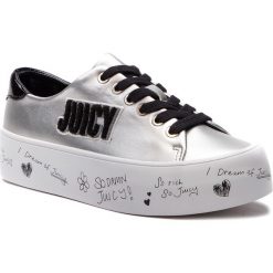 Sneakersy JUICY BY JUICY COUTURE - Zurina JJ153-SLB Silver/Black. Szare sneakersy damskie marki Juicy by Juicy Couture, ze skóry ekologicznej. Za 479,00 zł.