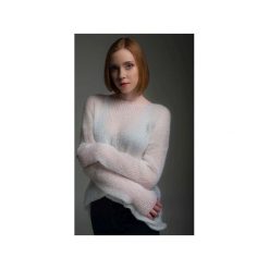 Sweter TET. Białe swetry klasyczne damskie marki Debora vogel, s, z dzianiny. Za 189,00 zł.