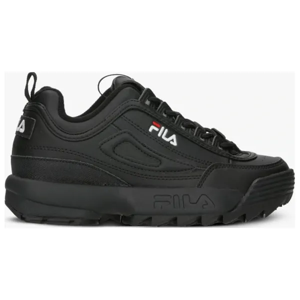 Fila Disruptor Low Wmn buty damskie, czarny, rozmiar 9. Czarne buty sportowe damskie Fila, bez wzorów, ze skóry, sportowe. W wyprzedaży za 399,49 zł.
