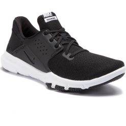 Buty NIKE - Flex Control Tr3 AJ5911 001 Black/Black/White/Anthracite. Czarne buty sportowe męskie Nike, z tworzywa sztucznego, bez zapięcia, na fitness i siłownię, nike flex. Za 319,00 zł.