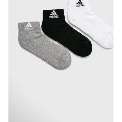 Adidas Performance - Skarpety (3 pack). Skarpetki męskie adidas Performance, bez wzorów, z elastanu. Za 39,90 zł.