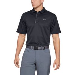 Under Armour Tech™ Polo Koszulka Czarny. Czarne podkoszulki męskie s, z poliesteru. Za 188,95 zł.