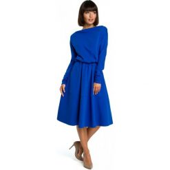 Bewear Sukienka Damska L Niebieski. Niebieskie sukienki na komunię BeWear, na co dzień, s, z materiału. Za 259,00 zł.