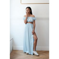 Komplet Dalia One size One size. Szare sukienki damskie Laurella, bez wzorów, z bawełny, bez kołnierzyka, bez rękawów. Za 179,00 zł.