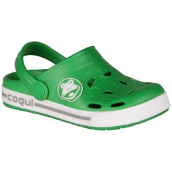 Coqui Sandały Chłopięce Froggy 30.5 Zielone. Zielone sandały chłopięce Coqui, bez zapięcia. Za 59,00 zł.