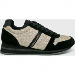Versace Jeans - Buty. Szare buty sportowe damskie marki Versace Jeans, z gumy. W wyprzedaży za 499,90 zł.