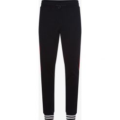 Tommy Hilfiger - Spodnie dresowe męskie, niebieski. Niebieskie spodnie męskie s, z dresówki, klasyczne. Za 539,95 zł.