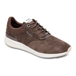Sneakersy w kolorze brązowym. Pomarańczowe trampki męskie Diadora, Pepe Jeans, na sznurówki. W wyprzedaży za 189,95 zł.