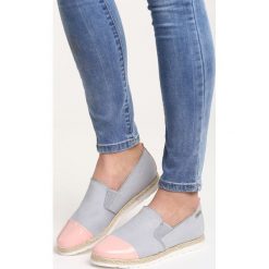Szare Espadryle Phia. Szare espadryle damskie Born2be, ze skóry. Za 59,99 zł.