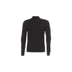 Swetry rozpinane / Kardigany Guess ATTAHRA. Czarne kardigany męskie Guess, xxl, z aplikacjami. Za 279,20 zł.