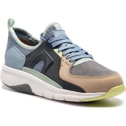 Sneakersy CAMPER - Drift K200500-012 Multicolor. Niebieskie półbuty damskie Camper, z zamszu. W wyprzedaży za 349,00 zł.