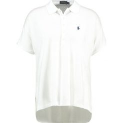 Polo Ralph Lauren Koszulka polo white. Białe bluzki damskie marki Polo Ralph Lauren, xl, z bawełny, polo. W wyprzedaży za 351,20 zł.