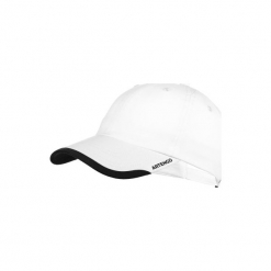 Czapka z daszkiem do uprawiania sportów rakietowych. Białe czapki z daszkiem damskie ARTENGO, z materiału. Za 19,99 zł.